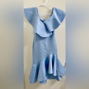 Maternity Mariposa Ruffle
Dress